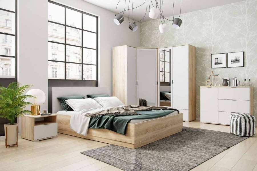 Тумба прикроватная Стелла дуб сонома