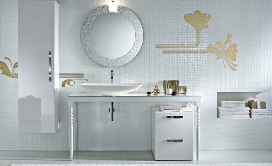 Дизайнерские зеркала для ванной