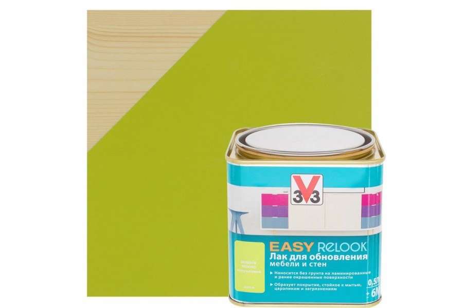 Лак для мебели v33 easy relook