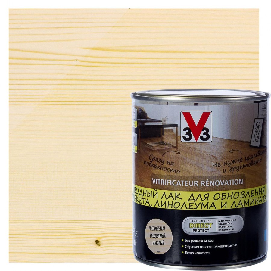 Лак акриловый паркетный v33
