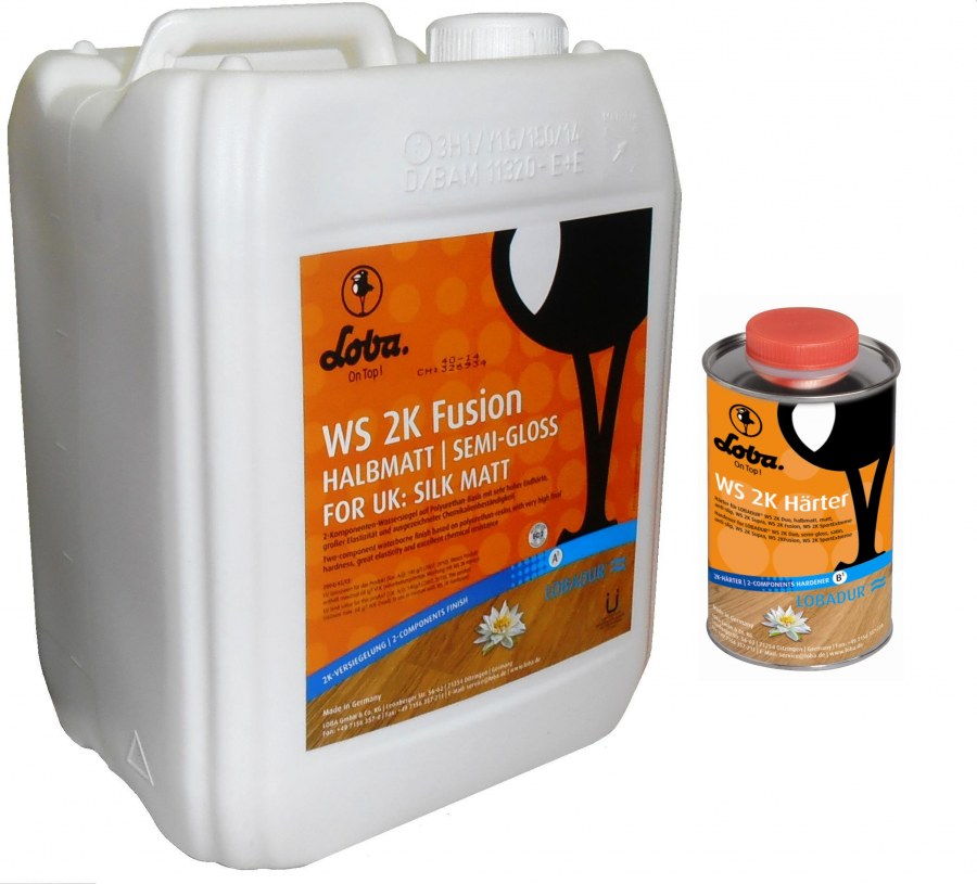 Лак двухкомпонентный,, Loba WS 2k Supra