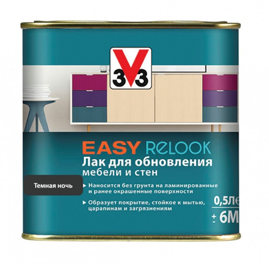 Лак мебельный акриловый easy relook