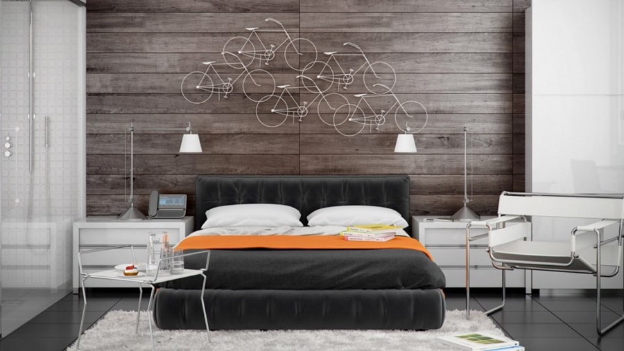 Стеновые панели МДФ В интерьере спальни