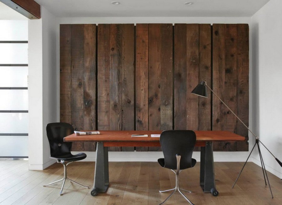 Деревянные панели лофт