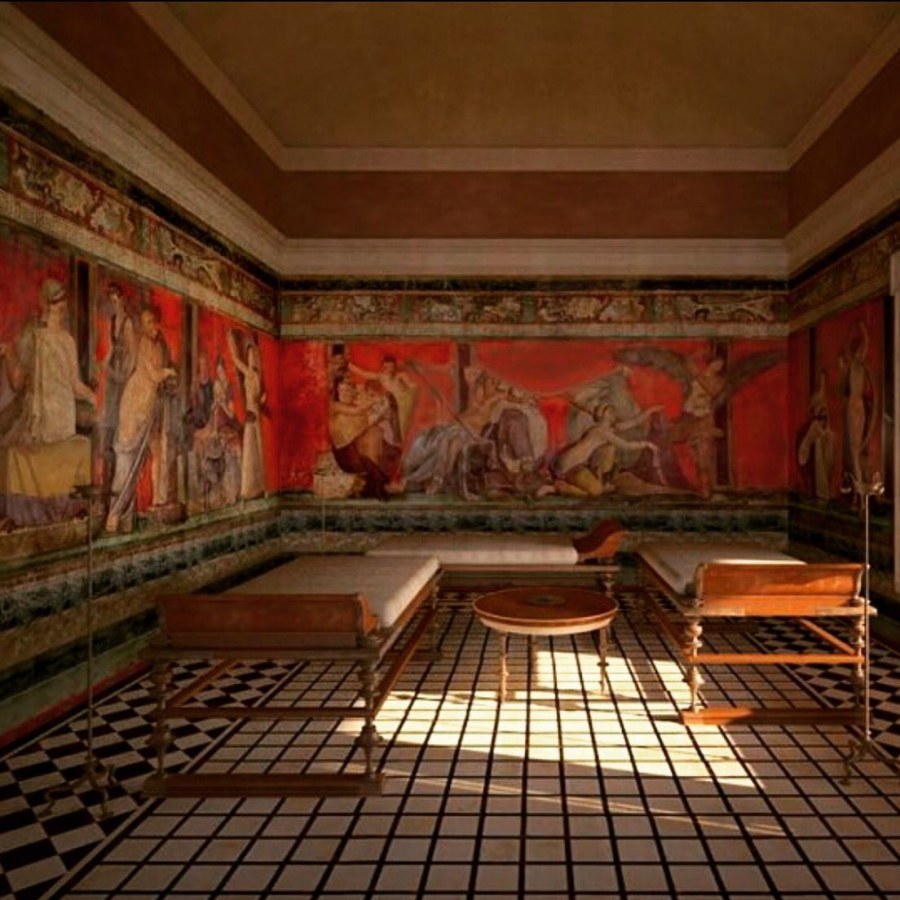 Вилла мистерий в Помпеях