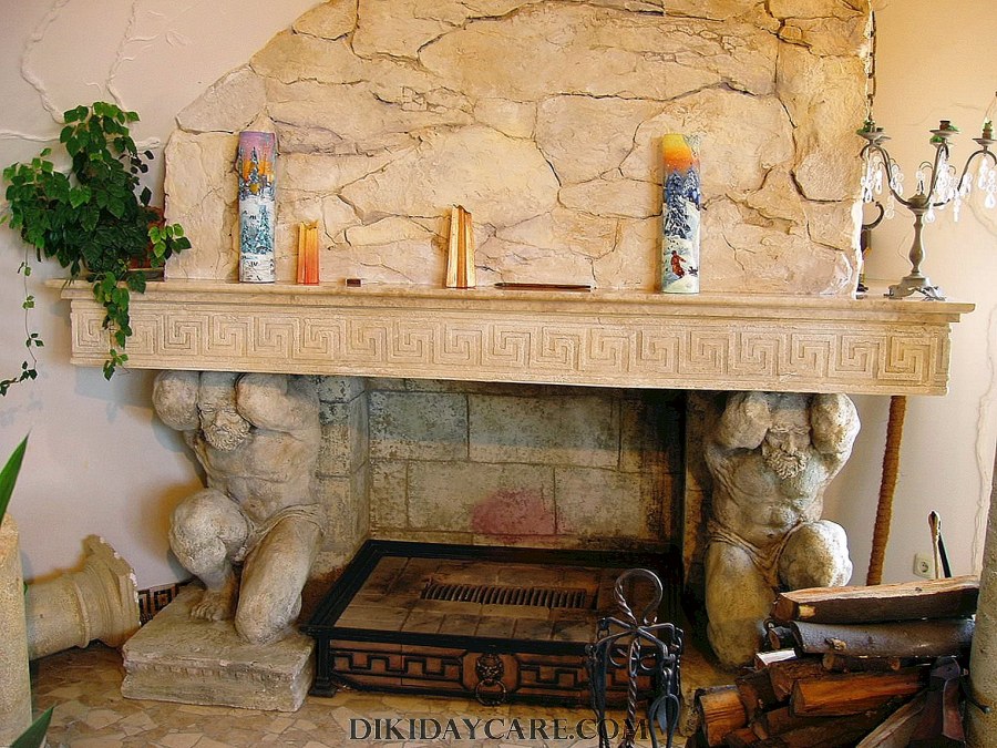 Античный стиль в интерьере