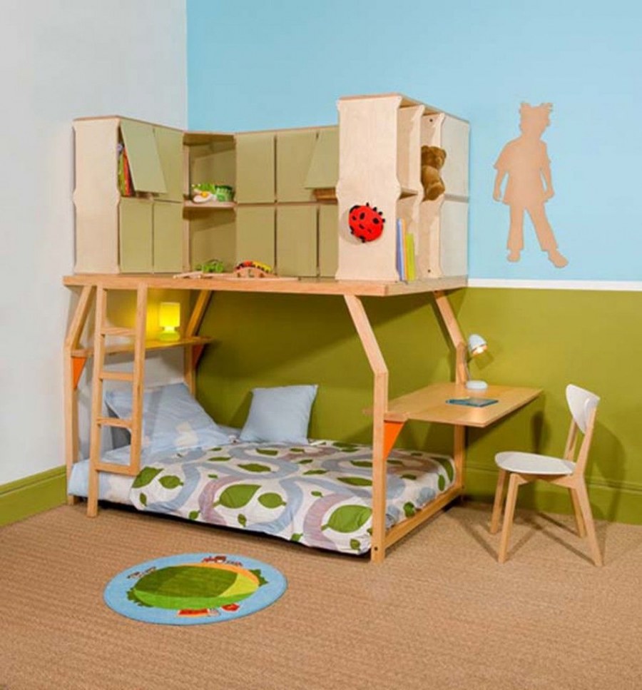 Детский уголок с игровой зоной