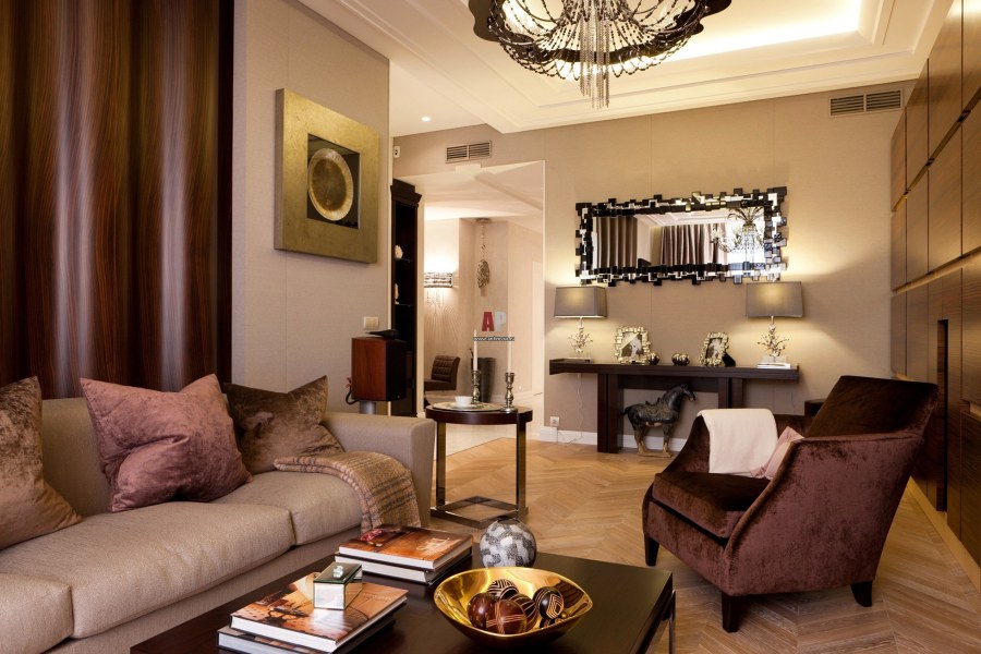 Американский интерьер квартиры