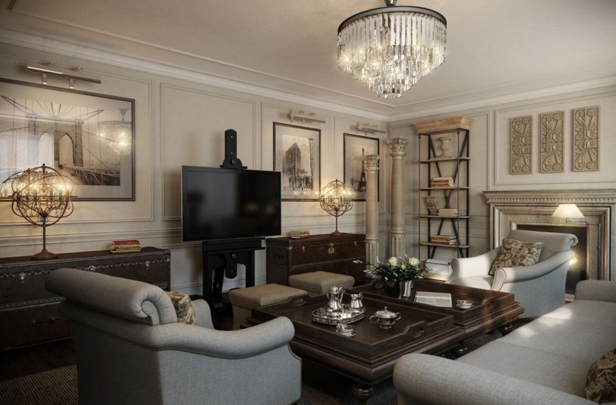 Стиль "американская классика" и "ар-деко"