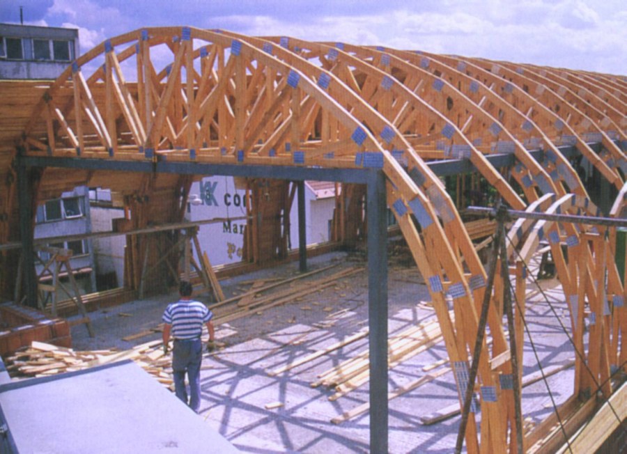 Каркас коровника из металлоконструкций