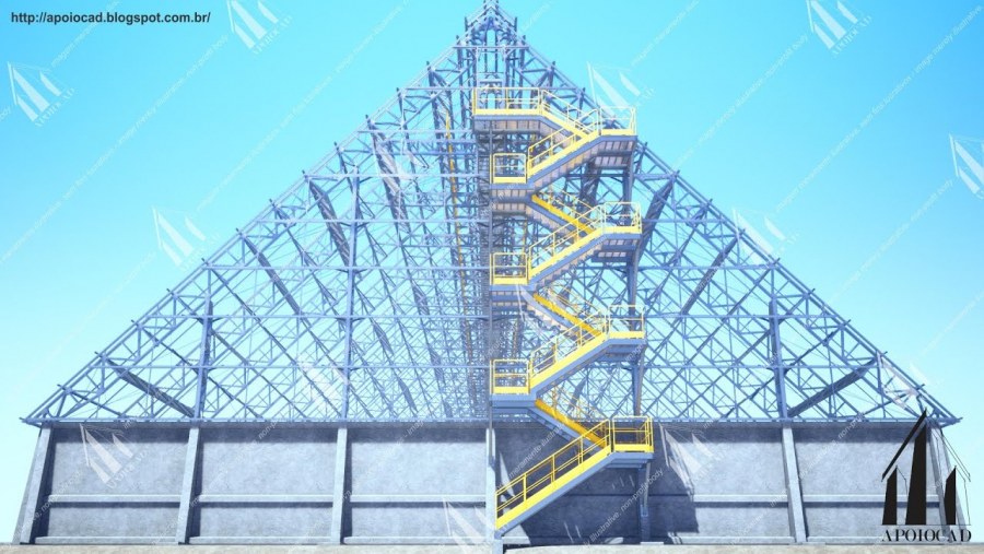 Каркас с межферменными этажами