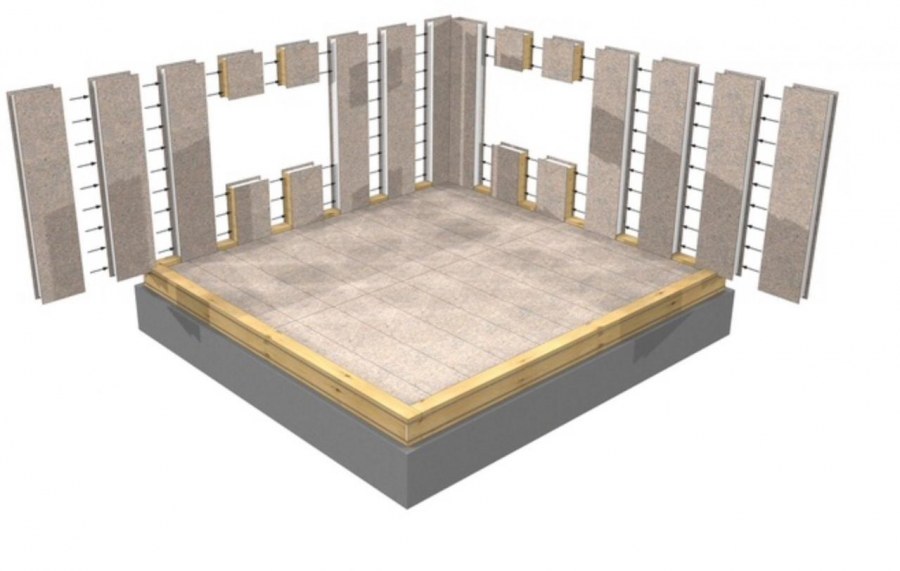 Дом металлокаркас