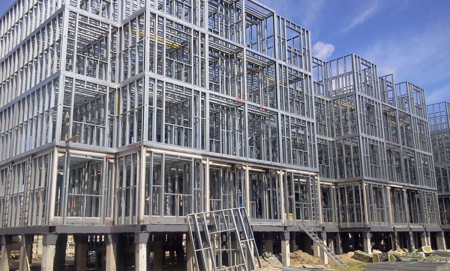 Каркасные фермы перекрытий