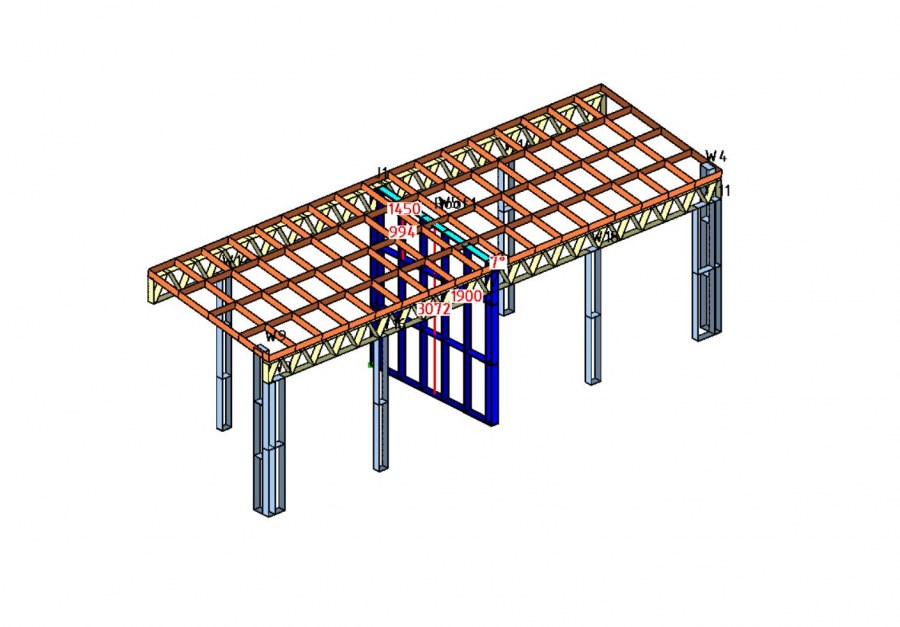 Здания из CLT панелей