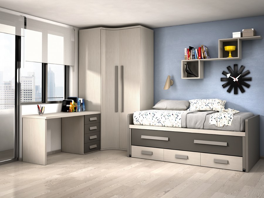 Детская мебель серого цвета