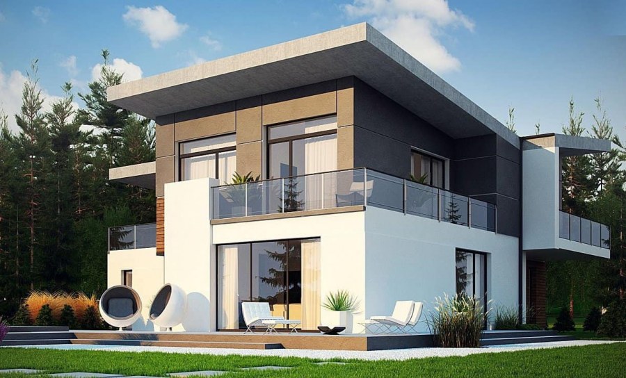 Дом 200кв эксплуатируемая крыша