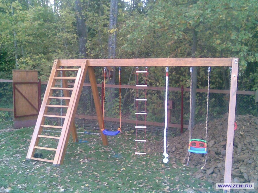 Спортивный уголок на даче