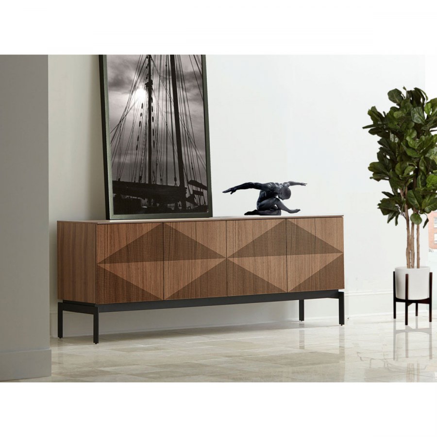 BDI elements Ricochet Doors Walnut 8777