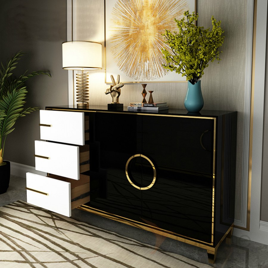 Дизайнерская прикроватная тумба Lalume-tt00106