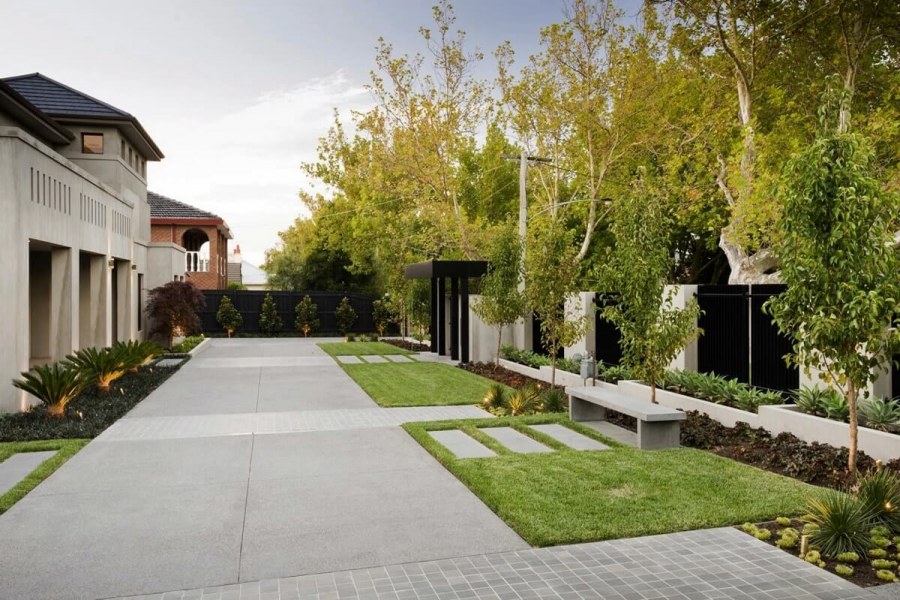 Ландшафт в стиле Хай тек