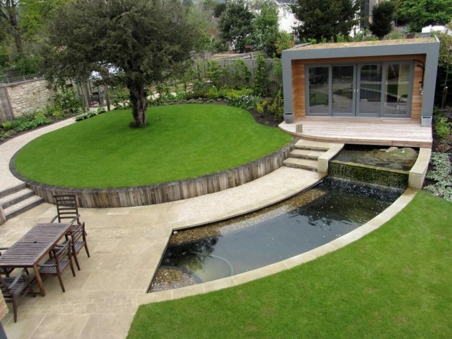 Ландщафт в стиле хайтек