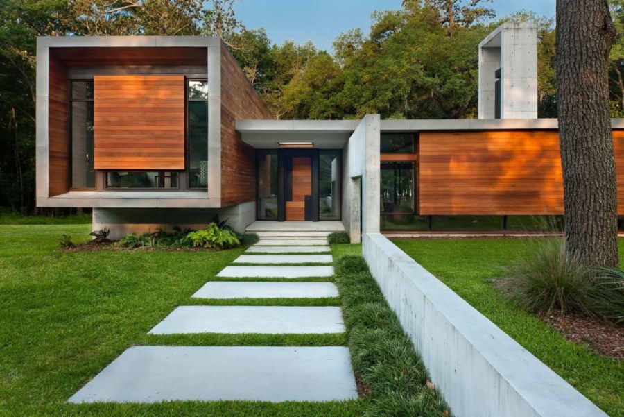 Ландшафтный дизайн в стиле Хай тек