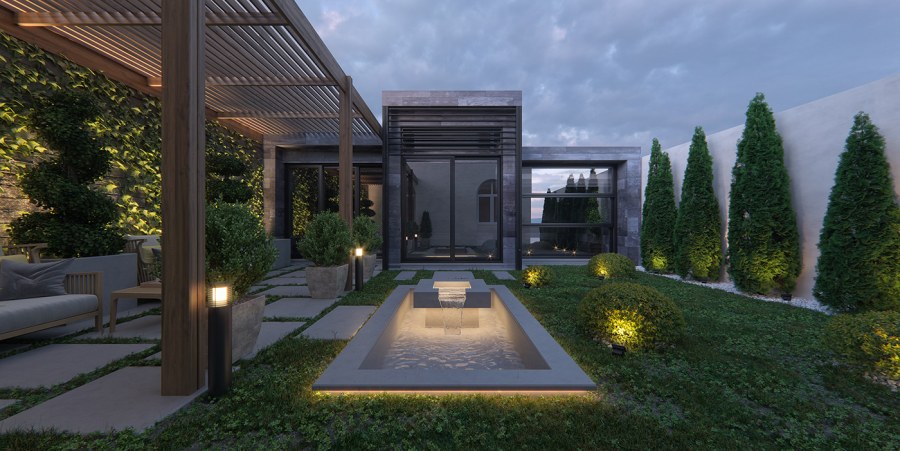 Современный ландшафт