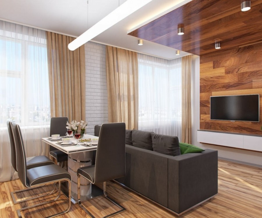 Дизайн квартиры-студии 30 кв.м