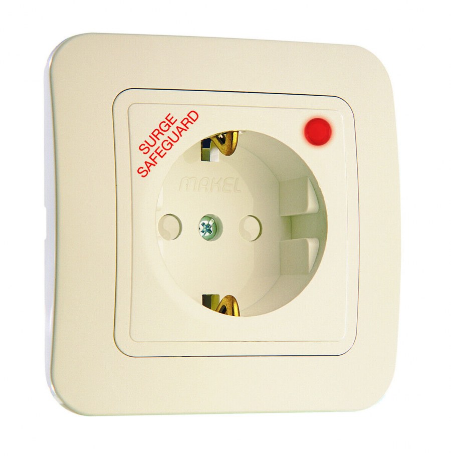 Розетка с сетевым фильтром "Makel. Lillium"