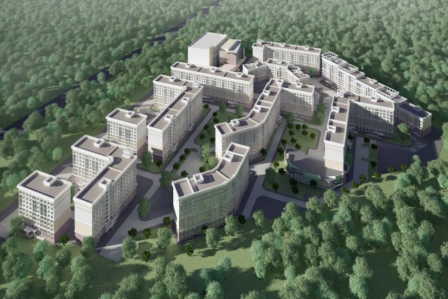 ЖК Николин парк кровля