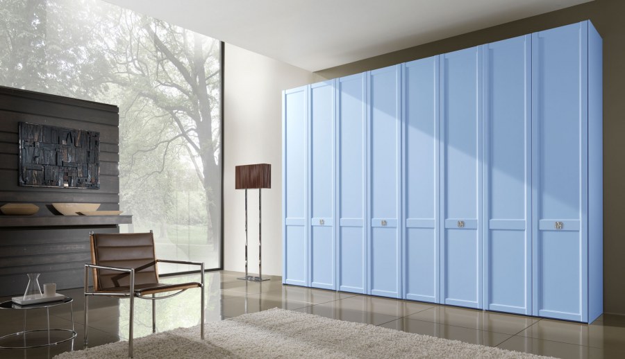 Шкафы с крашенными фасадами МДФ