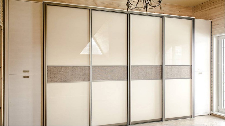 Шкаф купе 4 двери лакобель