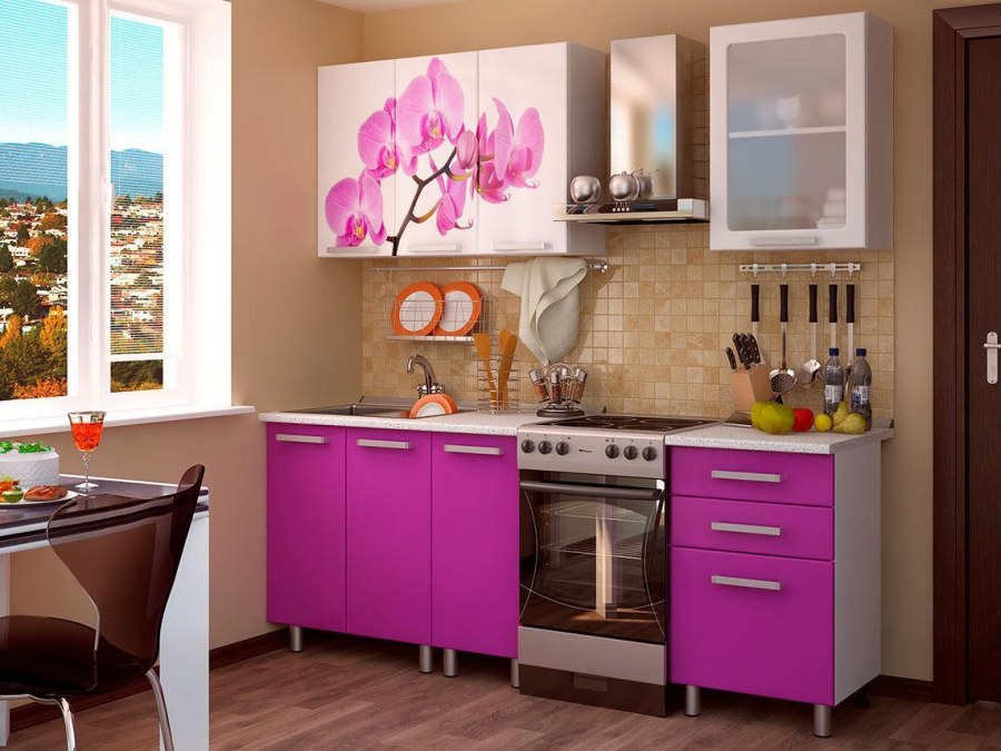 Кухня Орхидея БТС 1.6 М