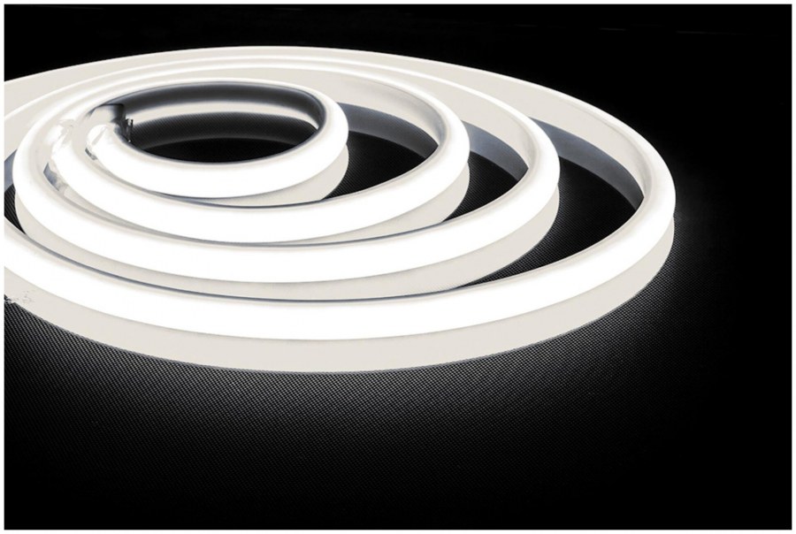 Неоновая светодиодная led лента гибкий неон 5м