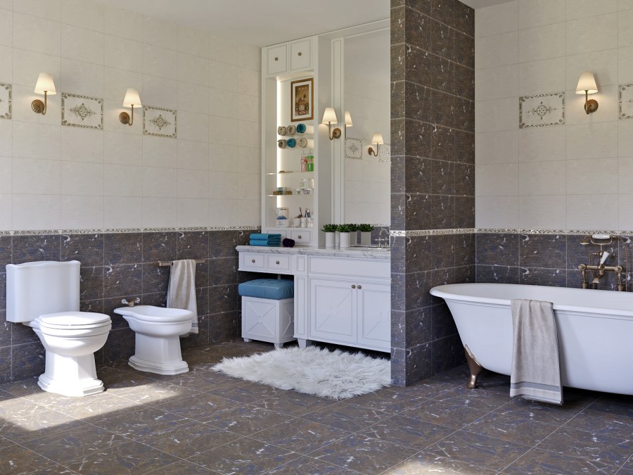 Плитка geotiles Novecento Carocim Perla 45x45