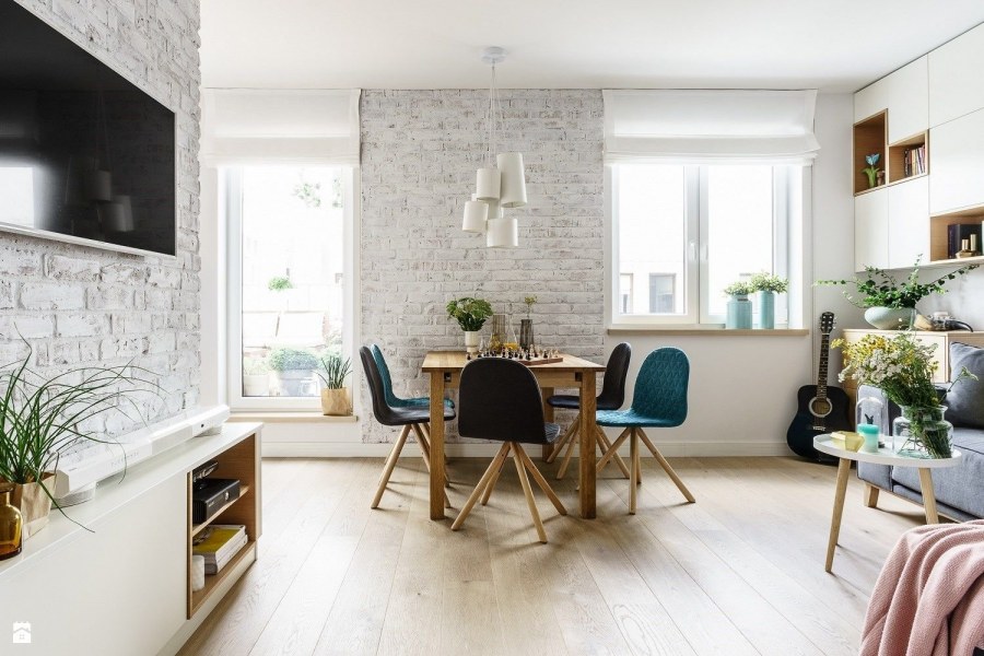 Интерьер салона Скандинавский