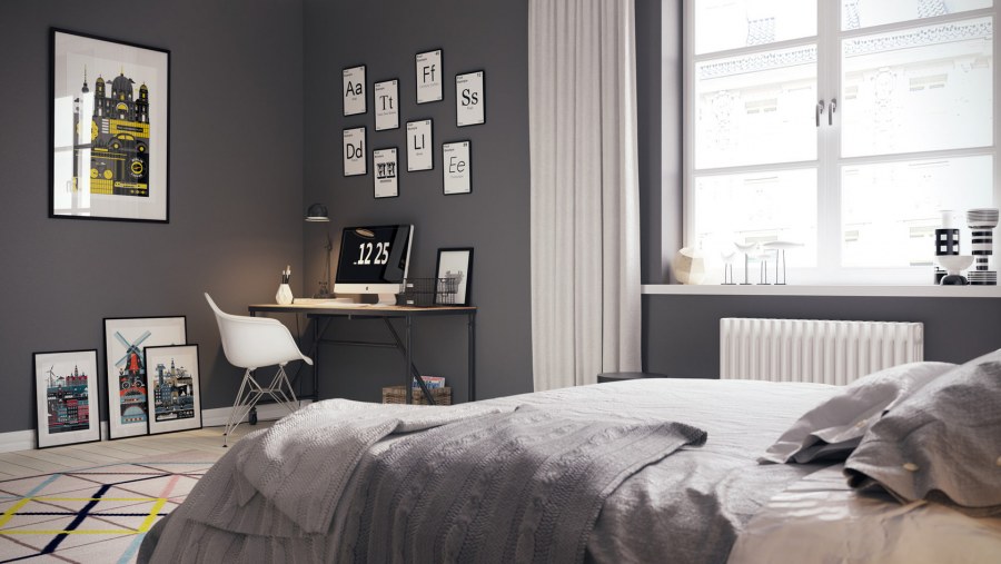 Стены в скандинавском стиле