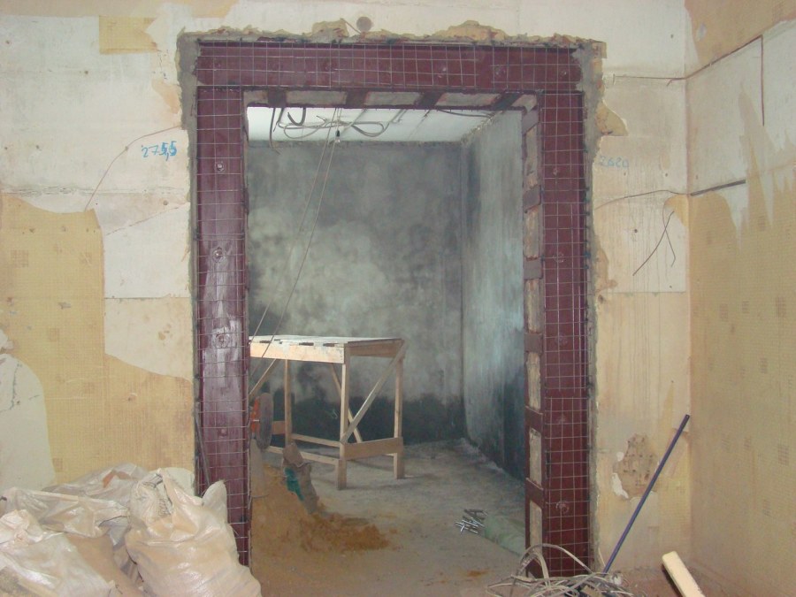 Резка проемов в кирпичных стенах