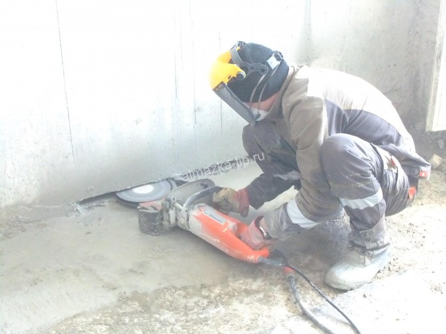 Сравнение алмазной резки и другого метода