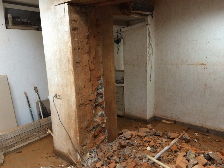 Резка проемов в кирпичных стенах