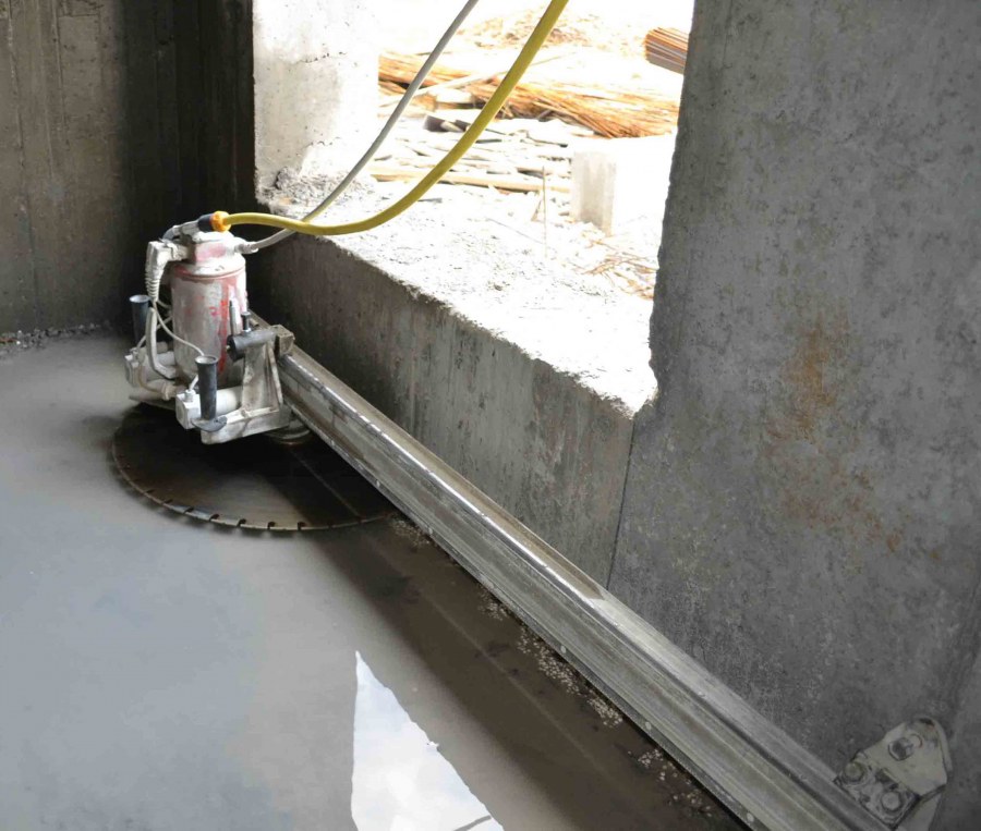 Гидрорезка бетона водой