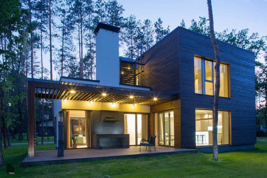 Современные индивидуальные жилые дома