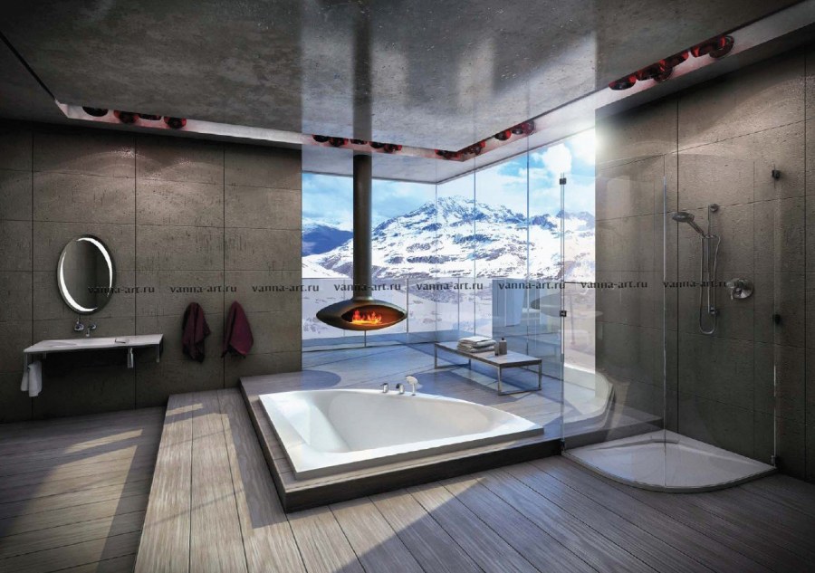 Ванна Vayer Boomerang 140x140 акрил угловая