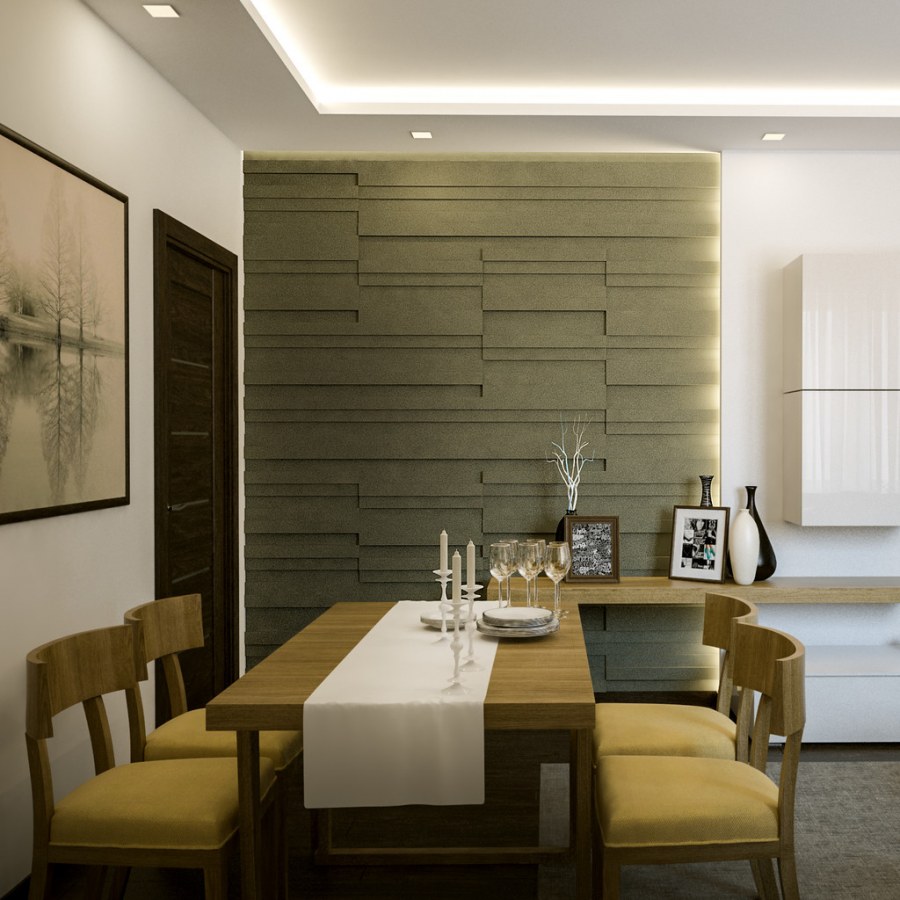 Отделка кухни стеновыми панелями