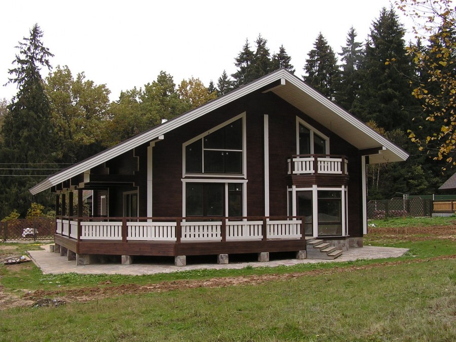 Проект Скандинавия из клееного бруса