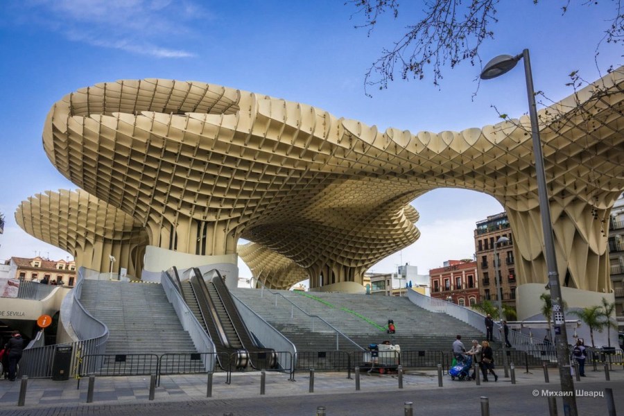 Севилья грибы Энкарнасьон Архитектор