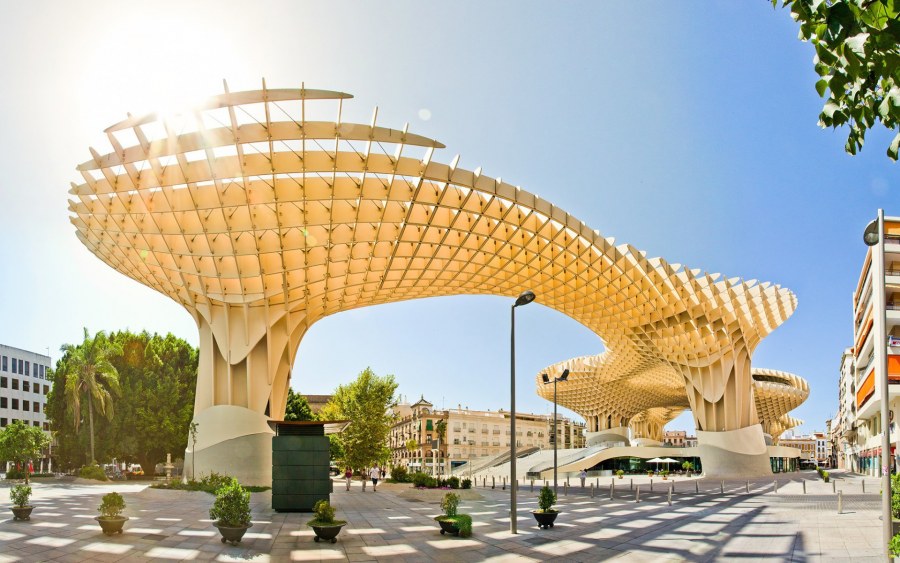 Метрополь парасоль Севилья Испания