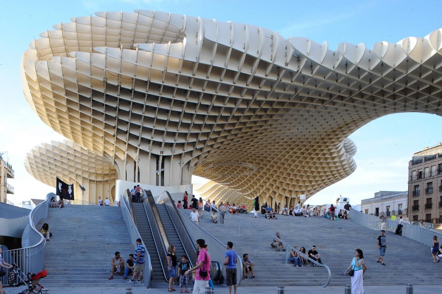 Комплекс Metropol Parasol в Севилье