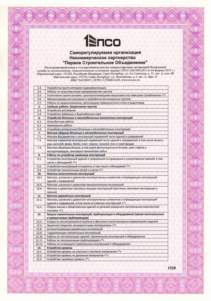 Строители СРО свидетельство