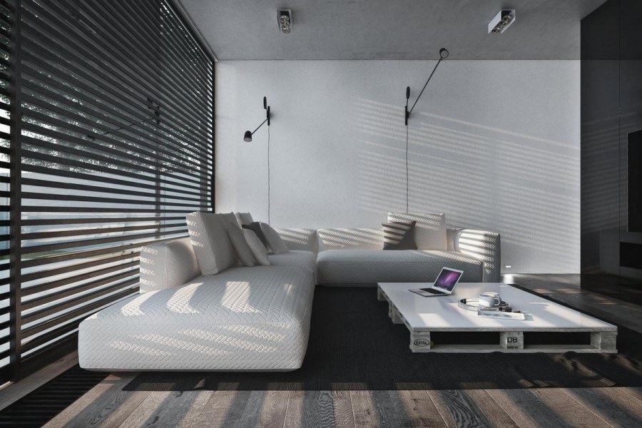 Крутой интерьер в стиле Минимализм